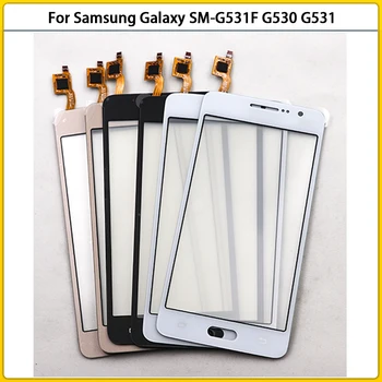 10 Шт. Для Samsung Galaxy Grand Prime G531 G530 G530H SM-G531F Сенсорный Экран Панель Дигитайзер Сенсор Переднее Стекло G530 Сенсорный Экран