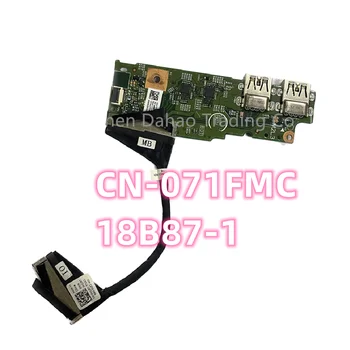 17B87-1 CN-071FMC 071FMC 71FMC Для Ноутбука Dell Inspiron 15 7586 USB Кнопка Питания Плата Ввода-вывода С Кабелем