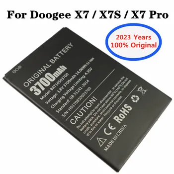 2023 года Высокое Качество BAT16503700 Оригинальный Аккумулятор Для Doogee X7/X7S/X7 Pro 3700 мАч Сменный Аккумулятор Bateria Batterij