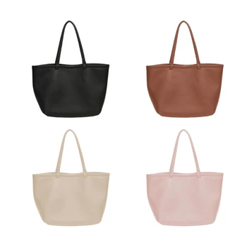 2023 Новая женская сумка через плечо, женская повседневная сумка, сумка-тоут из искусственной кожи, большая вместительная сумка с верхней ручкой, сумка для покупок