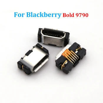5шт Разъем для зарядки Micro USB для BLACKBERRY BOLD 9790 mini jack разъем для док-станции, сменные запасные части для сети