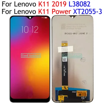 6,22 Дюймов Черный Для Lenovo K11 2019 L38082 K11 Power XT2055-3 XT2055 ЖК-дисплей С Сенсорным Экраном и Дигитайзером В Сборе