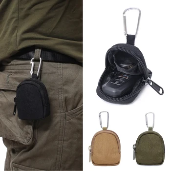 600D Тактическая военная сумка на крючке, Спортивная сумка для выживания в дикой природе, Круглый кошелек MOLLE, ключ, наушники, гаджет, охотничья сумка