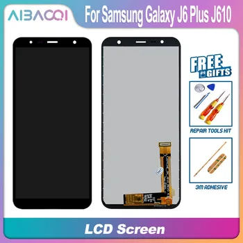 AiBaoQi Фирменная Новинка 6,0 Дюймов Сенсорный Экран + 1280x720 ЖК-Дисплей Дисплей В Сборе Замена Для Samsung Galaxy J6 Плюс J610 Телефон