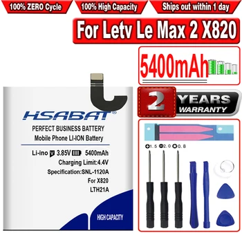 HSABAT LTH21A Аккумулятор емкостью 5400 мАч для Letv Le Max 2x820 Le Max2 5,7 дюйма X821 LeMax2 X822 X829 бесплатная доставка