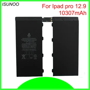 ISUNOO, 5 шт./лот, литий-полимерный аккумулятор емкостью 10307 мАч для ipad pro 12,9 дюймов, 0 циклов, встроенный аккумулятор, сменные батареи