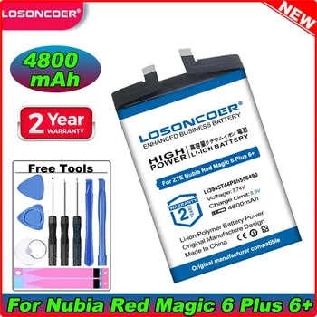 LOSONCOER 5500 мАч Li3949T44P6h996644 Аккумулятор Для ZTE Nubia Red Magic 3, Magic 3S NX629J Высококачественный Аккумулятор