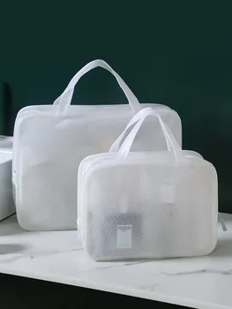 Водонепроницаемая сумка для хранения EVA с большой дорожной сумкой для хранения и организации с возможностью печати, нишевой косметичкой, переносной сумкой для туалетных принадлежностей