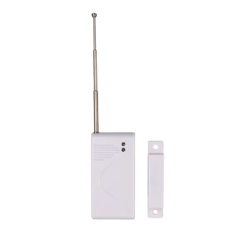 Двусторонний магнитный датчик 433 МГц, Беспроводной Детектор открытия и закрытия двери, окна, Контактная сигнализация для домашней безопасности GSM