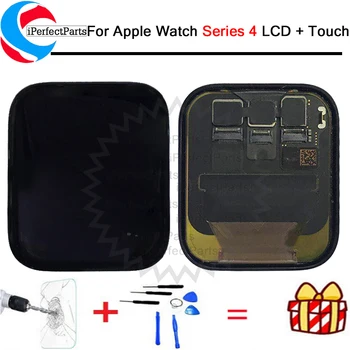 Для Apple Watch 4 Дисплей 40 мм/44 мм A2007 A2008 A1975 A1976 Сенсорная панель Экрана Дигитайзер Pantalla Для Apple watch 4 LCD