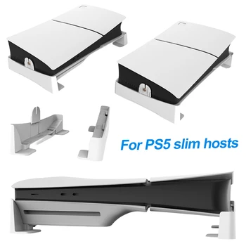 Для PS5 Slim Базовая Подставка Хост-Консоль Горизонтальный Держатель Компактные Игровые Аксессуары для Sony PS5 Slim Disc & Digital Edition