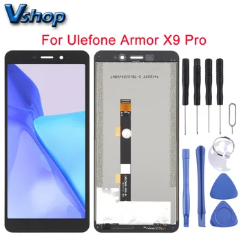 Для Ulefone Armor X9 Pro ЖК-дисплей с Цифровым Преобразователем в Полной Сборке, Запасные Части для Мобильных Телефонов