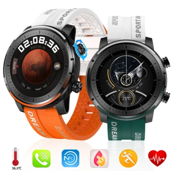 для UMIDIGI A9 Pro Infinix Hot 30 UMIDIGI F3 4G Infinix HOT 11 Смарт-часы Bluetooth Call Phone Smartwatch Частота Сердечных Сокращений Мужские Спортивные