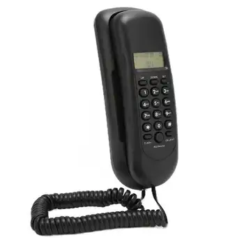 Домашний стационарный телефон Настенный телефон Ручной цифровой телефон с дисплеем идентификатора вызывающего абонента для дома бизнеса Офиса отеля