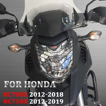 Защитная крышка фары мотоцикла для HONDA NC700X NC750X 2012-2018 2017 2016 2015 2014 2013 Черный
