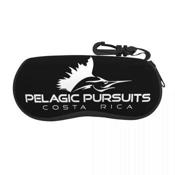 Изготовленный на заказ футляр для очков Pelagic Pursuits Портативный Домашний футляр для очков в виде ракушки, коробка для солнцезащитных очков
