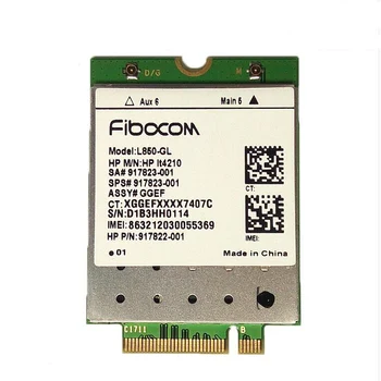 Карта 4G для модуля беспроводной связи Fibocom L850-GL LT4210 LTE Netcom NGFF 917823-001 для HP Probook 840 850 430 440 450