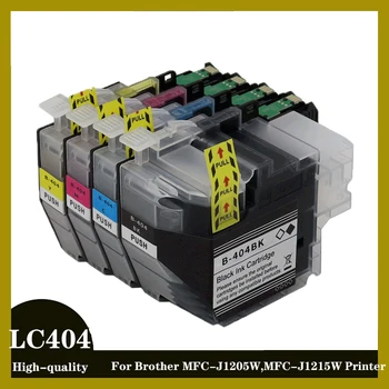 Картриджи, Совместимые со Стандартом Северной Америки LC404, С чипом Для принтеров Brother MFC-J1205W, MFC-J1215W
