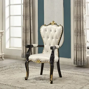 Кожаные Красивые обеденные стулья Nordic Роскошные Дизайнерские стулья для гостиной Muebles Para El Hogar Мебель для дома
