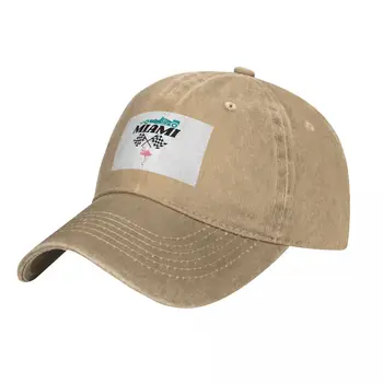 Майами автодром Формула 1 Формула 1 2022 Ковбойская шляпа Косплей каска Бейсболка Кепки для женщин Мужские
