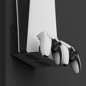 Настенный кронштейн для консоли Sony PS5 Настенный держатель Игровой Хост-стойки Кронштейн Для хранения Подставка Аксессуары