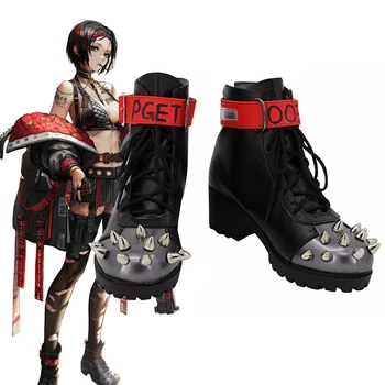 Новая игра NIKKE The Goddess of Victory Klau, обувь для косплея, сапоги, ботинки из искусственной кожи, реквизит для карнавала на Хэллоуин, изготовленный на заказ
