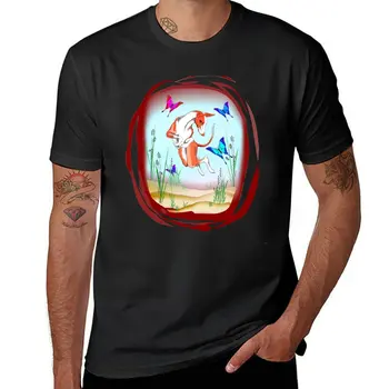 Новая фантазия об ибицанской гончей. Футболка с животным принтом для мальчиков, мужские футболки с рисунком аниме, большие и высокие.
