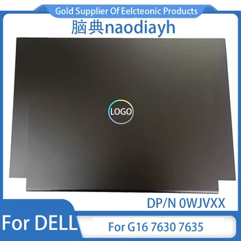 Новинка для ноутбука Dell GameBox G16 7630 7635 с ЖК-дисплеем, задняя крышка, черный корпус, верхний нижний регистр 0WJVXX/WJVXX