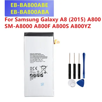 Новый аккумулятор EB-BA800ABE EB-BA800ABA Аккумулятор емкостью 3050 мАч для Samsung Galaxy A8 (2015) A800 SM-A8000 A800F A800S A800YZ + Бесплатные инструменты