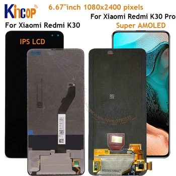 Оригинал Для Xiaomi Redmi K30 K30Pro ЖК-дисплей С Сенсорным Экраном, Дигитайзер В Сборе, Замена redmiK30 Xiaomi Redmi K30 Pro LCD