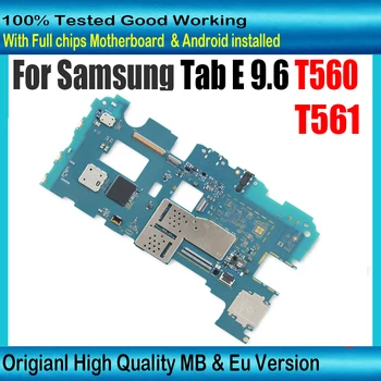 Оригинальные разблокированные материнские платы Для Samsung Galaxy Tab T560 T561 Материнская Плата С Полными чипами Для Материнской платы SM-T560 SM-T561