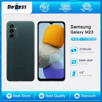 Оригинальный Samsung Galaxy M23 M236L 5G Мобильный Телефон KR Verion 6,6 