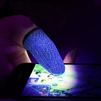 перчатки для большого пальца с экраном и рукавом для большого пальца, дышащие светящиеся игровые перчатки с покрытием для пальцев для PUBG Mobile напальчники для пубг
