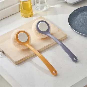 Подвесная щетка для чистки Товары для дома, сильная очищающая способность, Белый Уход за руками, Кухонные инструменты, Щетка для мытья посуды, Инструменты для чистки
