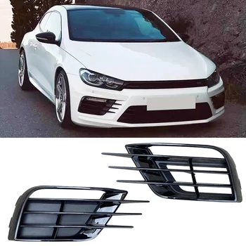 Подходит для Volkswagen Scirocco R 2015 2016 2017 2018 автомобильный левый или правый передний бампер противотуманная фара решетка радиатора
