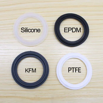 Прокладка из 20 частей с тремя зажимами Высококачественная гигиеническая прокладка пищевого качества, подходящая для силикона PTFE FKM EPDM