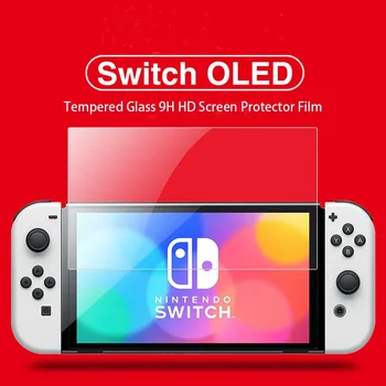 Протектор Экрана Game Host для Nintendo Switch OLED С Антибликовым Покрытием Из Закаленного Стекла 9H, Защитная Пленка, Игровые Аксессуары