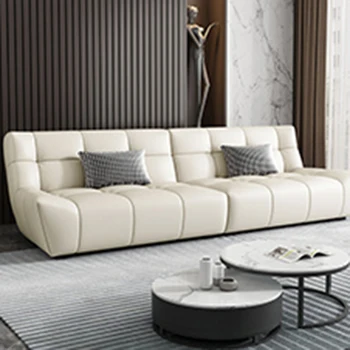 Современный диван в скандинавском стиле с подлокотниками, Отдельная спальня, Роскошный секционный кожаный офисный диван, раскладной диван, мебель Inflavel, гостиная HDH