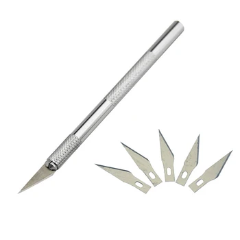 Универсальный нож 30 ° Art с резаком для бумаги, перочинные ножи, инструмент для рукоделия, канцелярские принадлежности